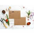 thumbnail image 4 of Inkdotpot 4x6 Inch Recipe Cards (Set of 50) , Thick Double Sided Premium Card Stock- Modern Style Kraft Recipe Notecards for Weddings- Bridal- Baby Shower - Classic Theme, 4 of 6