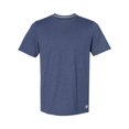 thumbnail image 1 of Russell Athletic Essential 60/40 Performance T-Shirt, L, Vintage Heather Navy, 1 of 4