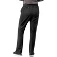 thumbnail image 2 of Adar Addition Scrubs for Men - Slim Leg Cargo Drawstring Scrub Pants - A6106 - Black - S, 2 of 8