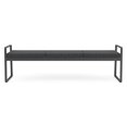 thumbnail image 4 of Gansett Reception Waiting Steel 3-Seat Bench / Charcoal Steel / Dark Gray, 4 of 5