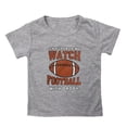thumbnail image 1 of Toddler Girls Summer Tops Tees Short Sleeve Rugby Football Letter Prints T Shirt Fans Gift Spring Shirts For Boy 8-9T, 1 of 4