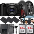 thumbnail image 1 of Canon EOS R50 V Mirrorless Camera with 14-30mm Lens + 2 Pack 64GB Memory Card + 3 Pieces Battery + Backpack + Tripod + ZeeTech Accessory Bundle, 1 of 5