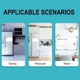 thumbnail image 4 of Fridja Sales Magnetic Planner Monthly Weekly Menu Magnetic Sticker Set Calendar Message Memo Notepad Holiday Gifts, 4 of 6