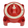 thumbnail image 2 of Battery Disconnect Switch, 350A 48V 2 Gear Stud Red Strong  Marine Battery Selector Switch for RV Marine Automotive Battery, 2 of 8