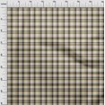 thumbnail image 4 of oneOone Rayon Light Brown Fabric Check Sewing Craft Projects Fabric Prints By Yard 56 Inch Wide, 4 of 4