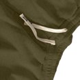 thumbnail image 2 of Ceisia Men Solid Color Loose Casual Pants Elastic Waist Drawstring Sports Gift Work Trousers, 2 of 7