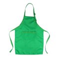 thumbnail image 2 of USHOBE Hat and Apron Kit 2Pcs Green Uniform Cloth Waterproof for Kids Baking Handwork Painting Cooking Grilling, 2 of 8