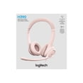 thumbnail image 4 of Logitech H390 Wired Headset for PC/Laptop, Rose - Headset - on-ear - wired - USB-A - rose, 4 of 15