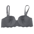 thumbnail image 4 of Timegard Seamless Bras for Women Adjustable Strap Full Support Comfort Breathable Push up Daily Bras, 4 of 6