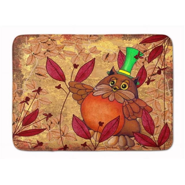 Carolines Treasures PJC1092RUG Hootie Tapis en Mousse à Mémoire de Forme Lavable en Machine Chouette d'Automne