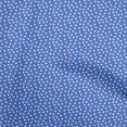 thumbnail image 1 of oneOone Velvet Medium Blue Fabric Floral Craft Projects Decor Fabric Printed By The Yard 58 Inch Wide, 1 of 4