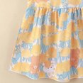 thumbnail image 4 of LOVZFMLL 3-8year Kid's Fashion Solid Color Sequin Zipper Short Sleeved Round Neck Dress, 4 of 5