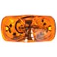 thumbnail image 3 of Grote Industries Clearance Light 46793 Incandescent; Rectangular; Amber Lens; White Polypropolene Housing, 3 of 4