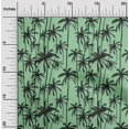thumbnail image 2 of oneOone Polyester Spandex Green Fabric Tropical Tree Sewing Material Print Fabric By The Yard 56 Inch Wide, 2 of 4