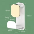 thumbnail image 2 of Stick On Wall Wash Basin Holder Wall-Mounted Adhesive Storage Hook for Bathroom Kitchen, 2 of 2
