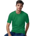 thumbnail image 1 of Hanes Cool DRI TAGLESS Men`s T-Shirt, S, Kelly Green, 1 of 1