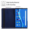 thumbnail image 3 of [PST] iPad Mini 6 6e Gén. / Mini 7 7e Gén. Étui, Étui Intelligent à Rotation 360 Degrés en Cuir PU avec Support, Étui Intelligent à Rotation 360 Degrés avec Support en Cuir PU, 3 of 4