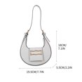 thumbnail image 2 of One Shoulder Crossbody Bag Leather Large Capacity Multi Compartment Women Bag, 2 of 3