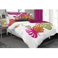 thumbnail image 1 of Ensemble Housse de Couette Blanche Brise Tropicale Grand Lit, 1 of 1