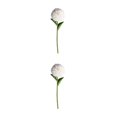 thumbnail image 2 of Baohd 1/2/3/5 10pack/lot Realistic Appearance Artificial Flower For Party Decor And Home Decor White 2PCS, 2 of 6