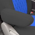 thumbnail image 4 of For Toyota Sienna 2011-2020 FH Group Neoprene Waterproof Custom Fit Car Seat Covers - 2nd Row Blue, 4 of 8