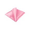 thumbnail image 1 of INSPIRE CHIC Men's Pocket Square Solid Color Handkerchiefs Self-folded For Wedding Party Pink One Size, 1 of 4