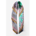 thumbnail image 2 of Bimba Womens Rectangular Printed Cotton Voile Scarf Neck Head Wrap-40 x 80 Inches, 2 of 7