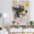 thumbnail image 3 of Design Art - Dog and Yellow Ball Watercolor, 3 of 5
