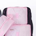 thumbnail image 4 of 7 Set Packing Cubes Waterproof Dirt Resistant Oxford Cloth Luggage Packing Organizers for Travel Pink, 4 of 5