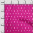 thumbnail image 1 of oneOone Silk Tabby Fabric Plus Sign Kasuri Printed Craft Fabric BTY 42 Inch Wide, 1 of 4