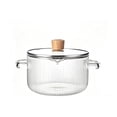 thumbnail image 1 of Glass Soup Pot with Double Handles for Stovetop Cooking and Kitchen Meal Prep, 1 of 7