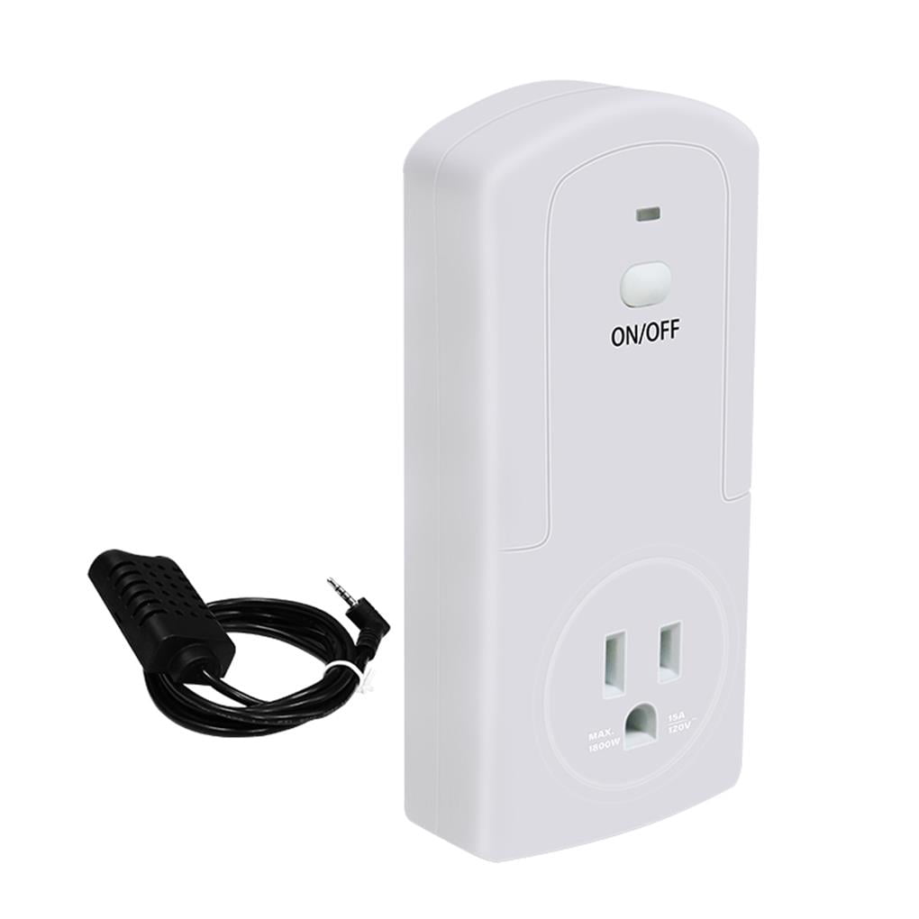 maskred TS-5000 WiFi Sans Fil Application Télécommande Interrupteur de Minuterie Intelligent Prise Température Humidité Module de Thermostat Interrupteur de Minuterie Prise No.1