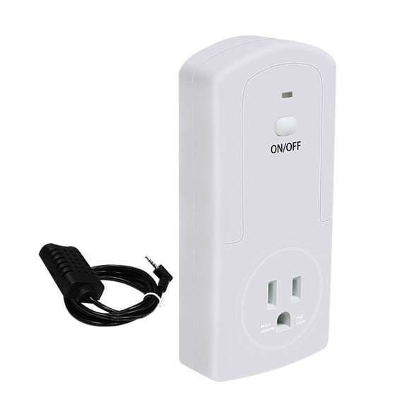 maskred TS-5000 WiFi Sans Fil Application Télécommande Interrupteur de Minuterie Intelligent Prise Température Humidité Module de Thermostat Interrupteur de Minuterie Prise No.1