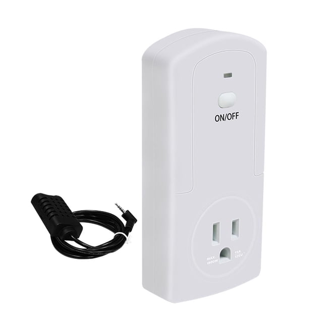 maskred TS-5000 WiFi Sans Fil Application Télécommande Interrupteur de Minuterie Intelligent Prise Température Humidité Module de Thermostat Interrupteur de Minuterie Prise No.1