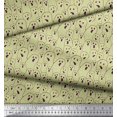 thumbnail image 3 of Soimoi Georgette Viscose Fabric Ghost Halloween Printed Fabric 1 Yard 42 Inch Wide, 3 of 3