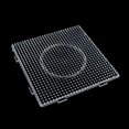 thumbnail image 3 of 6 Pieces 5mm Large Square Fuse Beads Boards Clear Plastic Pegboards for Kids Craft Beads, 3 of 6
