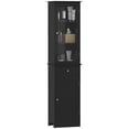 thumbnail image 1 of kleankin Slim Bathroom Storage Cabinet with Adjustable Shelves Drawer, 1 of 10