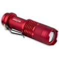 thumbnail image 4 of Red Tactical Mini LED Flashlight single AA battery 300 Lumen Survival Camping Light, 4 of 4