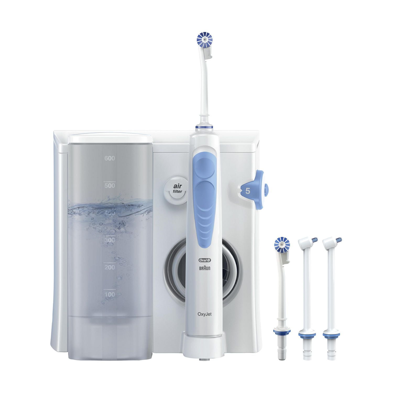 Hydropulseur Oral-B, Blanc et Bleu clair