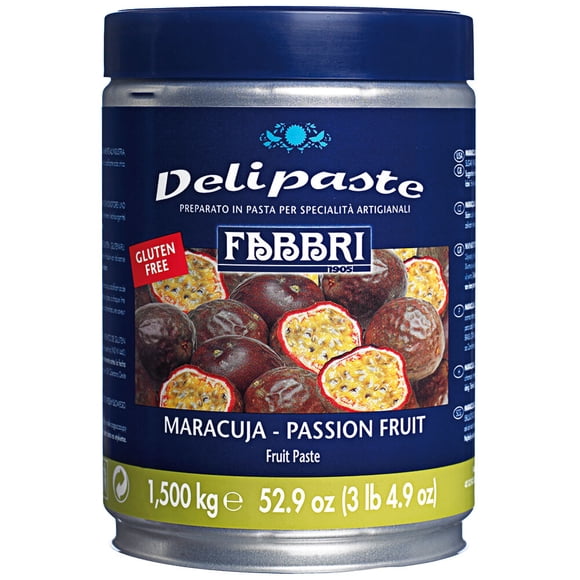 Fabbri Delipaste Pâte Aromatisante au Fruit de la Passion 1,5 kg