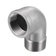 thumbnail image 5 of Unique Bargains 1 NPT Male to Female Thread Elbow Pipe Fitting 304 Stainless Steel, 5 of 5