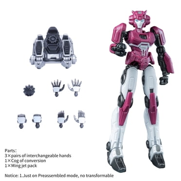 YOLOPARK Transformers Toys Elita-1 ,5.12 Inch,Transformers One,Highly Articulated Transformers One Toys,Collectible Transformers Action Figures for Kids Age 8 and Up,No Converting