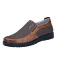 thumbnail image 2 of LSLJS Chaussures en Cuir pour Hommes, Chaussures Plates Confortables pour Hommes à Semelle Souple, Mode Rétro Affaires Décontractées, 2 of 8