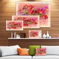 thumbnail image 3 of Roses Pastel Chalk Illustration - Floral Art Canvas Print, 3 of 4