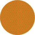 thumbnail image 1 of Ahgly Company Tapis Rond Lavable en Machine Intérieur Transitionnel Rouge Écarlate, 3 Pieds Rond, 1 of 7
