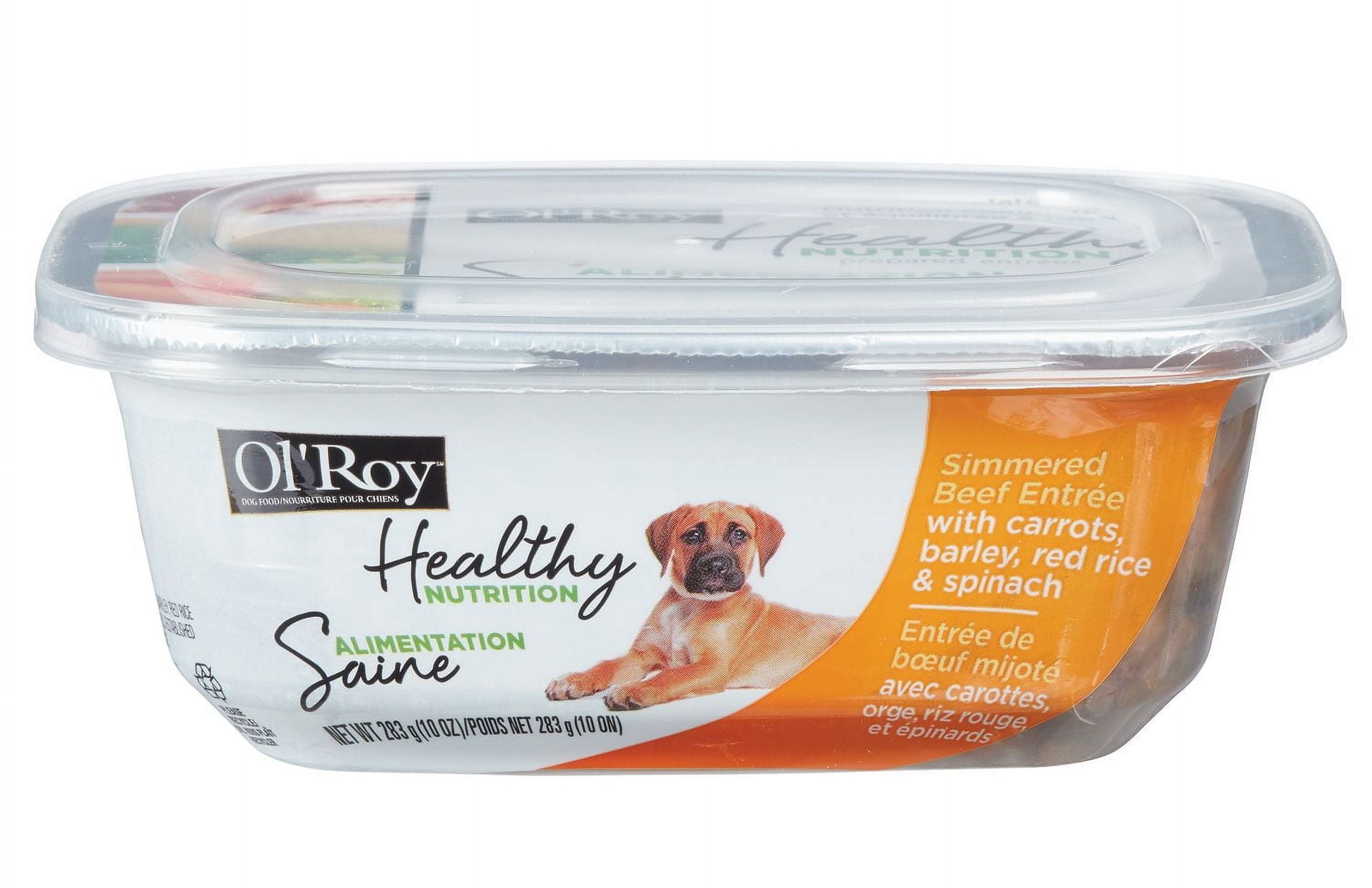 Ol'Roy Healthy Nutrition Simmered Beef Entrée  Dog Food