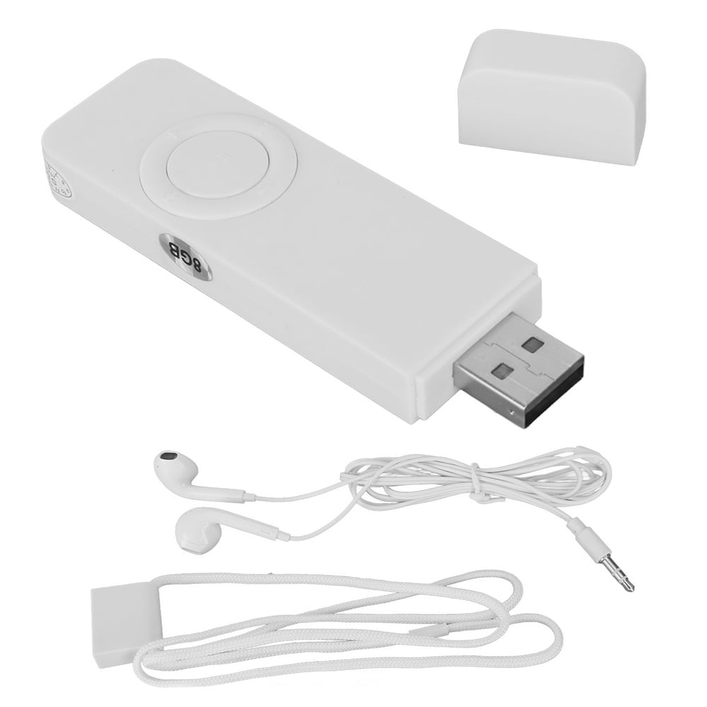 HLONK Lecteur MP3 8 Go Mémoire 64 Go Extensible USB Type Clé USB Support OTG HiFi Son Sans Perte Lecteur de Musique Portable Mince