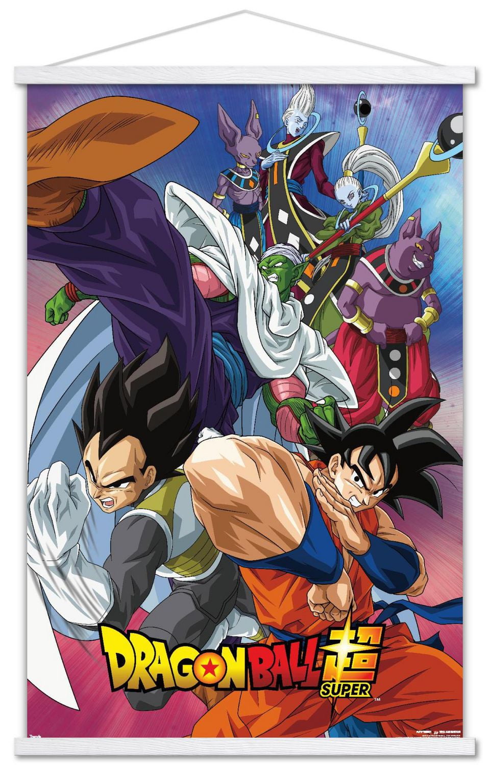 Dragon Ball: Super - Group Wall Poster, 14.725" x 22.375"