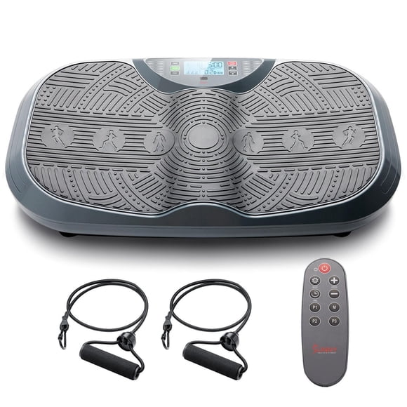 Sunny Health & Fitness Machine d'exercice sur plateforme vibrante Fitboard avec plusieurs réglages de vitesse et modes de vibration pour des séances d'entraînement polyvalentes