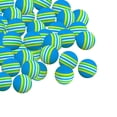 thumbnail image 1 of 50x Balles de Golf en Éponge EVA Rayées Réutilisables pour Pratique Intérieure 42mm Bleu 42mm, 1 of 6